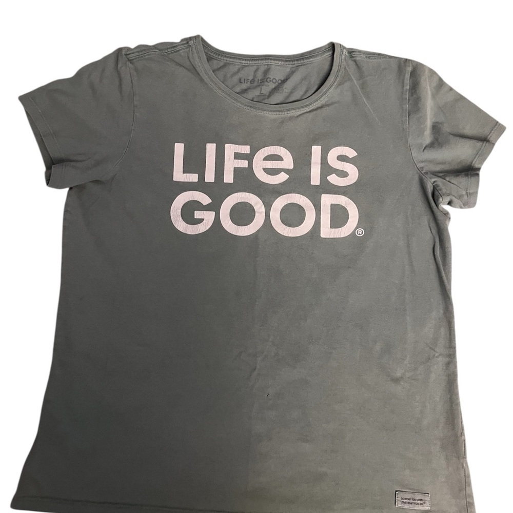 Life Is Good Women’s Tee‎ in Green